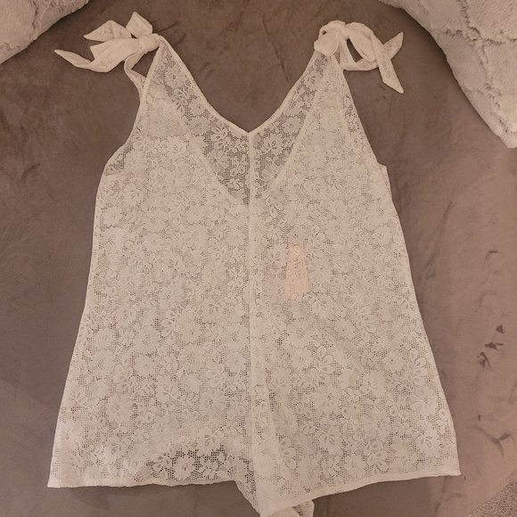 NWT Victoria's Secret Crochet Lace Swim Cover Up - Picture 3 of 5